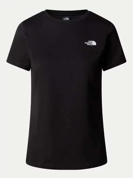 The North Face Marškinėliai Simple Dome Regular Fit juoda