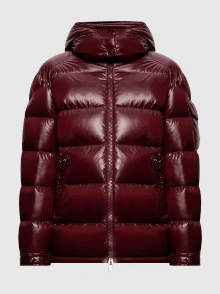 Бордовий пуховик Maire Moncler