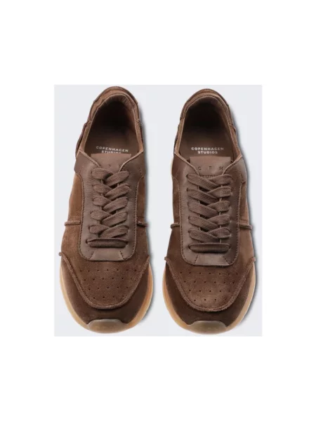 Sneakersy Copenhagen Studios skórzane brązowe