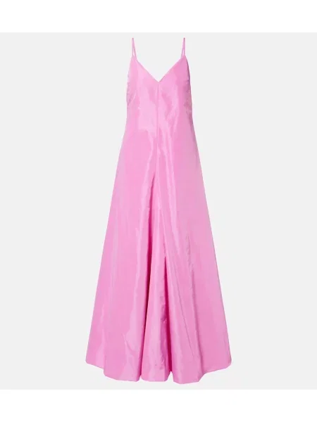 Rochie maxi Staud de costum roz