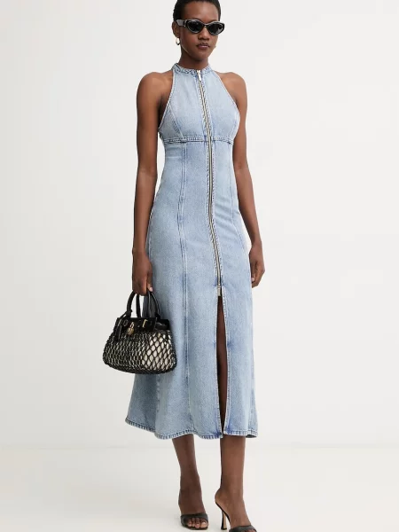 ARMANI EXCHANGE Rochie denim albastru
