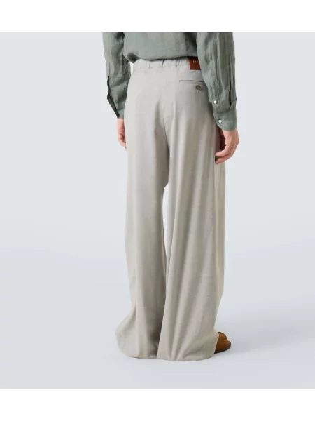 Pantaloni Loewe de lână gri