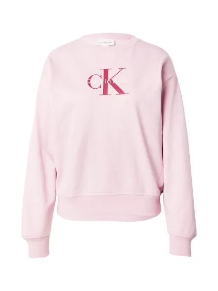 Calvin Klein Jeans Hanorac | Relaxed fit alb
