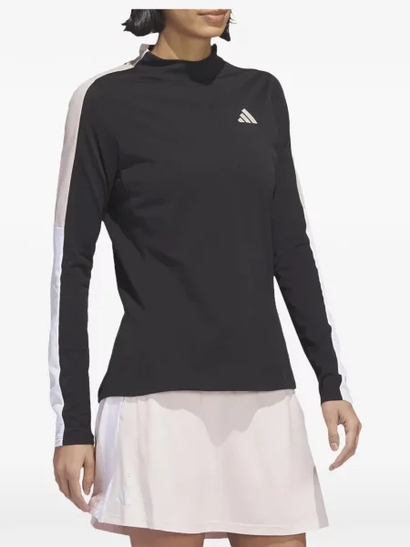Γκολφ μπλούζα Adidas με κεχριμπάρι slip-on λευκό