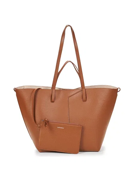 Geantă Emporio Armani maro