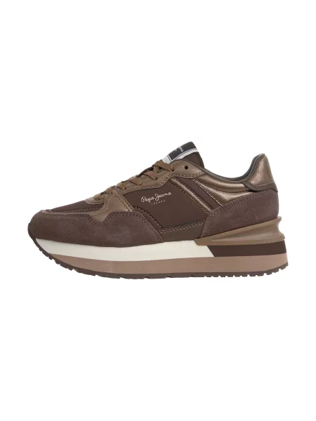 Sneakerși Pepe Jeans maro