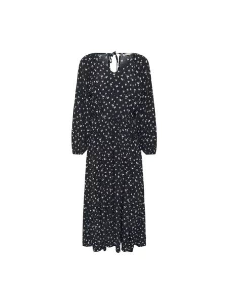 Lniana sukienka lniana Part Two niebieska