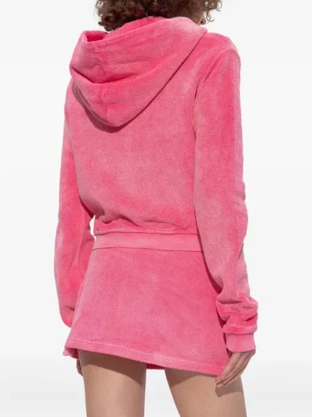 Top Alexander Wang cu broderie roz
