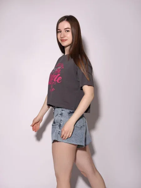 Футболка Andin серая