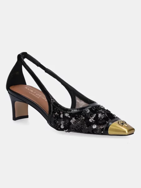 Kurt Geiger London pumps Regent Open Court cu drept negru