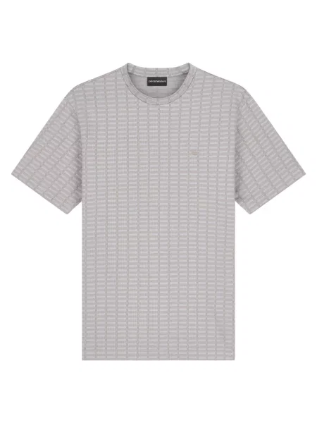 Koszulka Emporio Armani szara