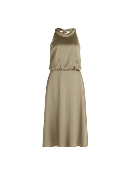 Sukienka koktajlowa Vera Mont brązowa