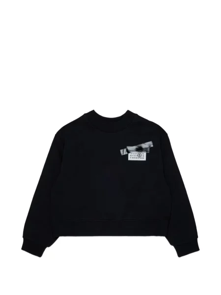 Sweter dziecięcy Mm6 Maison Margiela czarny
