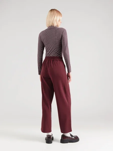 ABOUT YOU Pantaloni Tamina bordeaux roșu