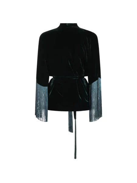 Top Antonelli cu franjuri verde