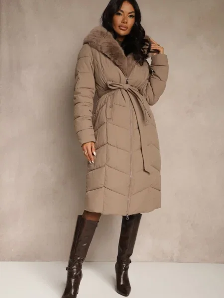 Geacă Serapella închis bej