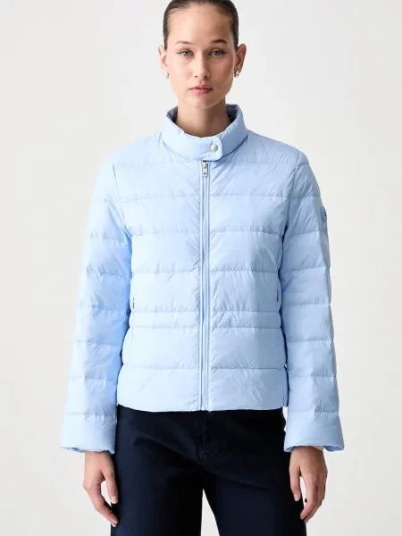 Tommy Hilfiger geacă cu puf pentru femei albastru