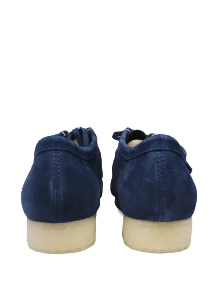 Боти Clarks Originals с връзки с дантела синьо