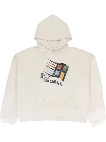 Hoodie Birth Of Royal Child λευκό