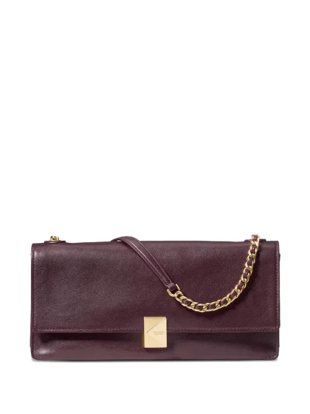 Geanta de piele Kate Spade din piele violet