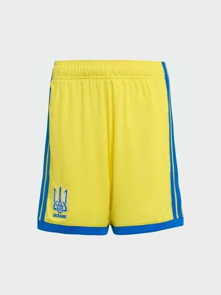 Детские спортивные шорты Adidas желтые
