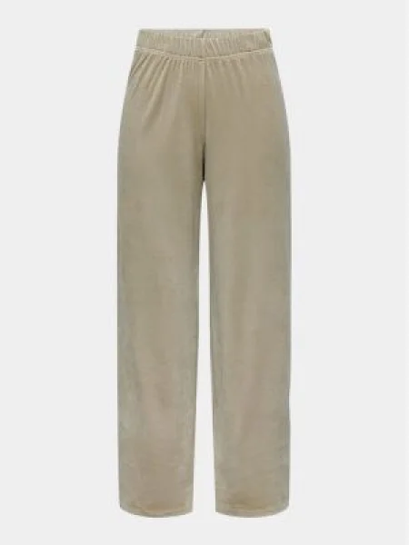 ONLY Pantaloni tricotați Rebel Straight Fit bej