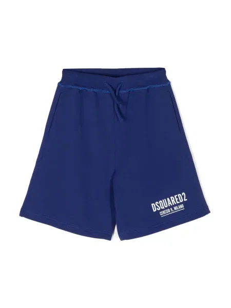 Szorty dziecięce Dsquared2 niebieskie