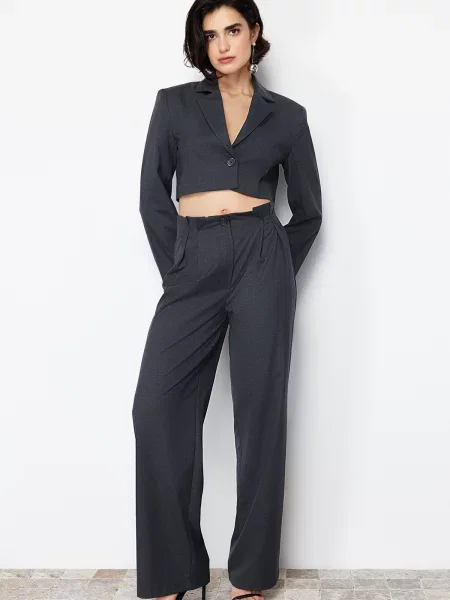 Pantaloni Trendyol gri