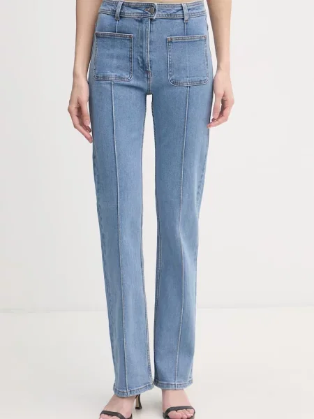 United Colors of Benetton jeansy flare niebieskie