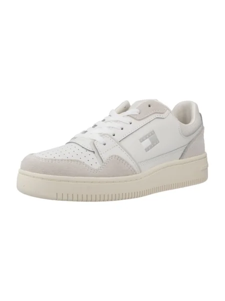 Sneakerși Tommy Jeans alb