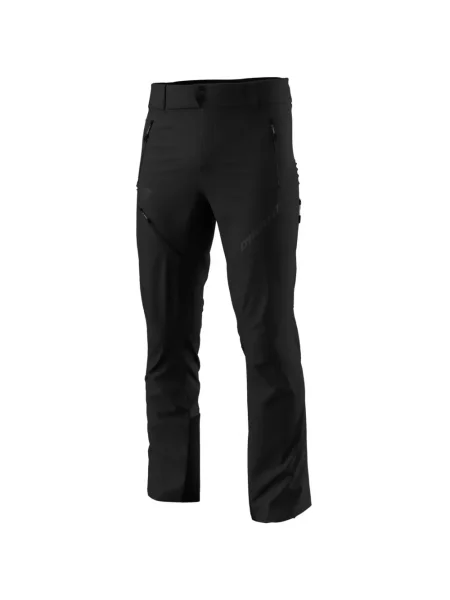 Pantaloni de schi Dynafit cu imagine negru