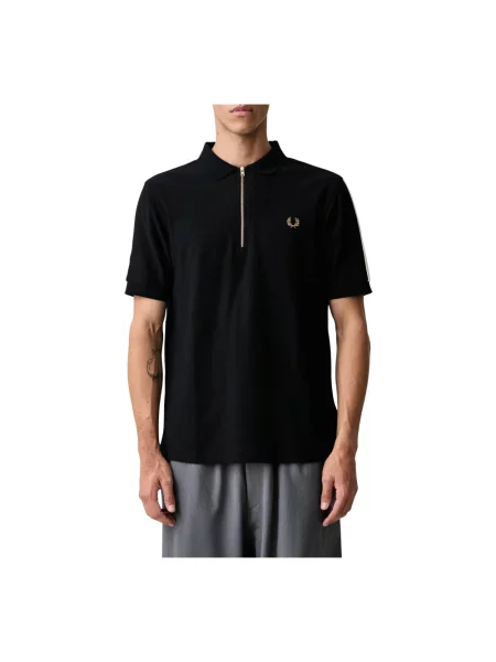 Koszulka polo Fred Perry czarna