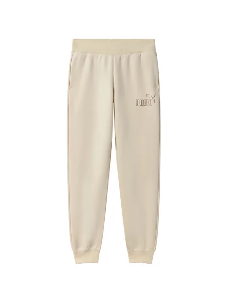 Pantaloni copii Puma bej
