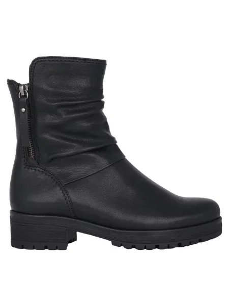 Buty do kostki Gabor skórzane czarne