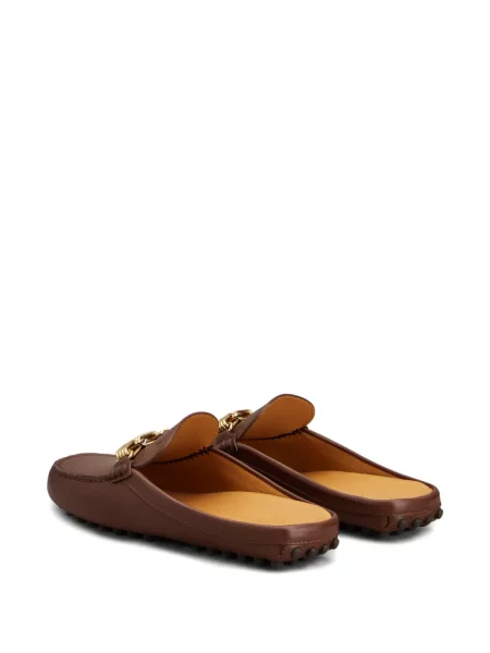 Papuci tip mules Tod's maro
