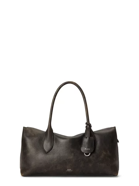 Rucsac Polo Ralph Lauren din piele negru