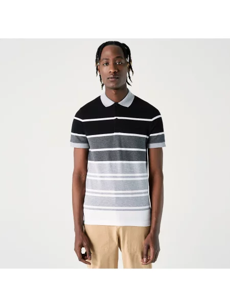 Lacoste поло чорне