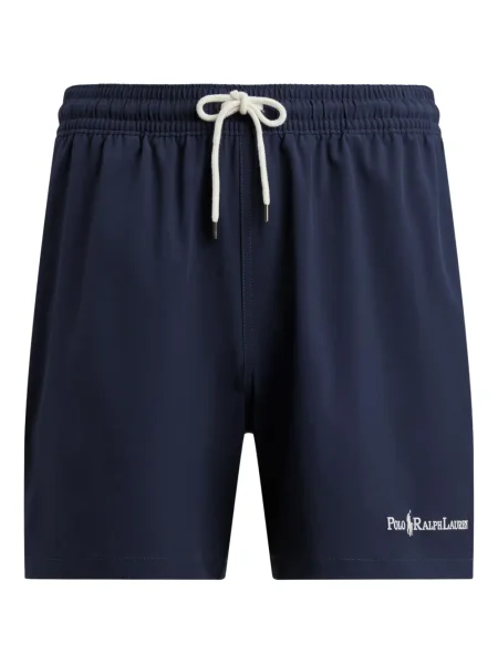 Ριγέ δερμάτινος κάλτσες Polo Ralph Lauren με κορδόνι μαύρο