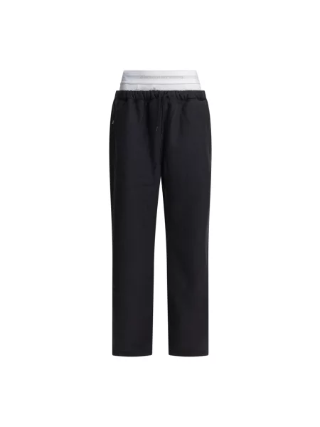 Spodnie Alexander Wang biznesowe czarne