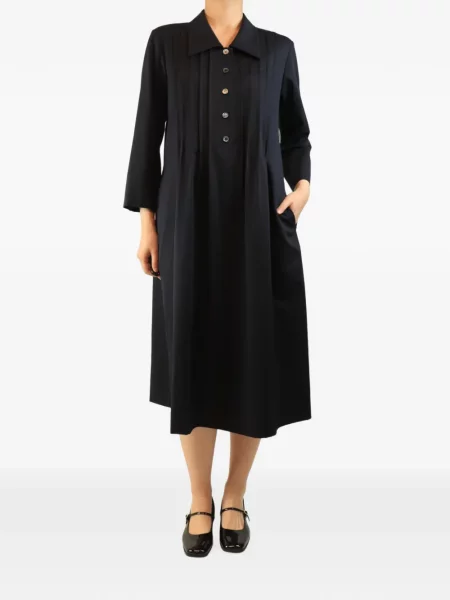 Rochie Margaret Howell de lână albastru
