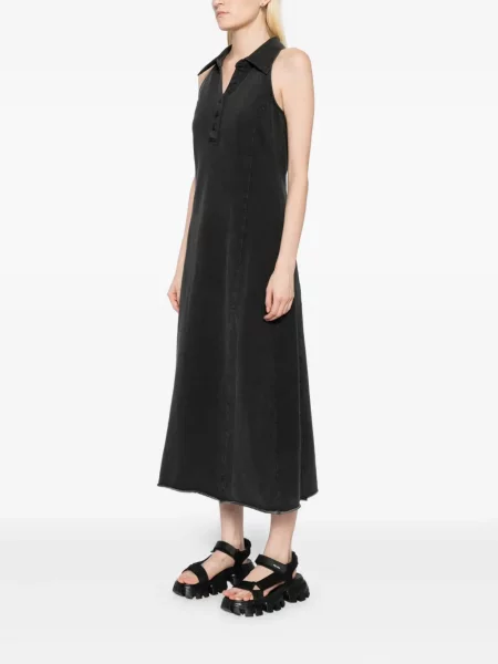 Rochie midi B+ab fără mâneci până la genunchi de costum gri