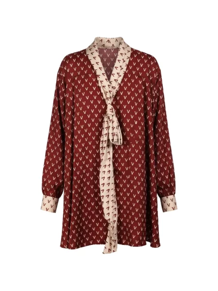 Rochie mini Valentino Garavani cu imagine roșu