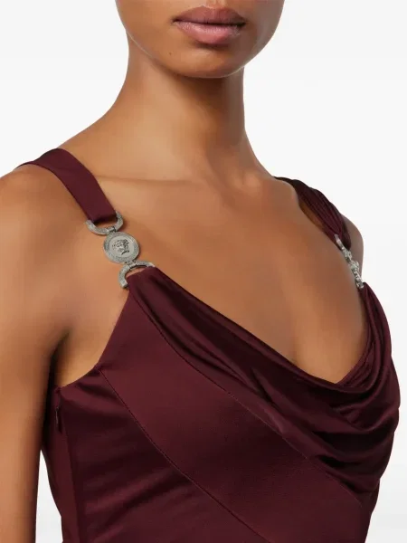 Rochie maxi Versace de costum violet