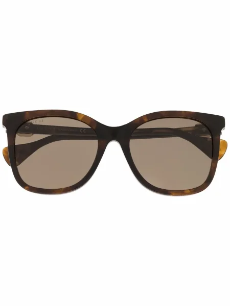 Ochelari de soare ochi de pisică Gucci Eyewear maro