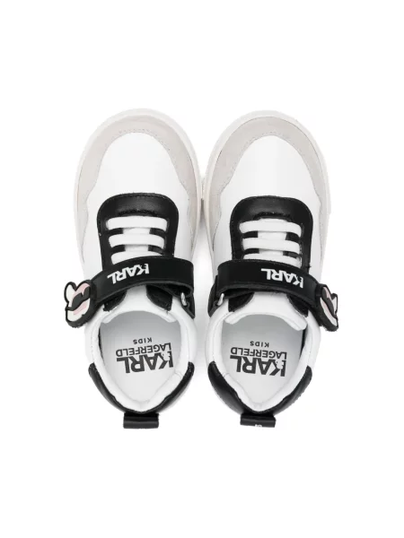 Sneakersy dziecięce Karl Lagerfeld białe
