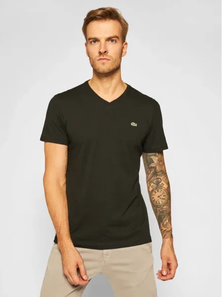 Olcsóbban. Lacoste férfi póló fekete. Méret: XL fekete