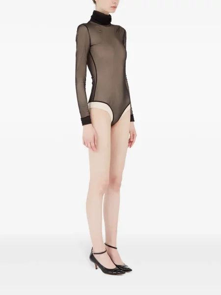 Bodyčko Maison Margiela čierna