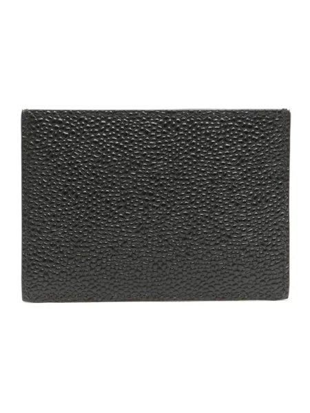 Portfel Thom Browne skórzany czarny