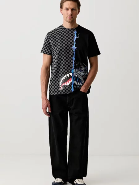 Sprayground tricou pentru bărbați din negru