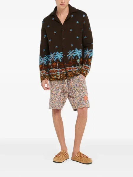 Cămașă Alanui tip Hawaii maro